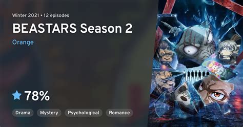 beastars anilist|BEASTARS 2 (BEASTARS Season 2) · AniList.